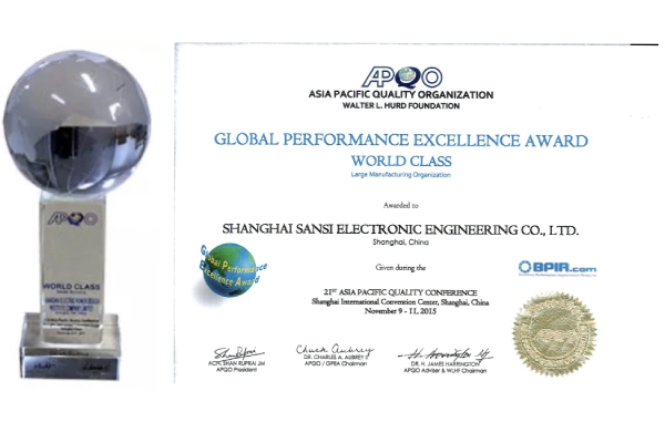 全球卓越績(jī)效獎(jiǎng)