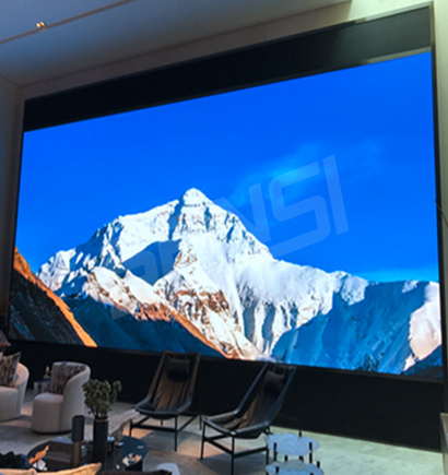 北京朝陽(yáng)區(qū)某別墅小間距LED顯示屏