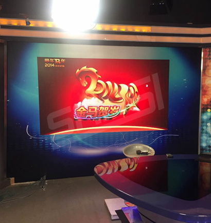 南通電視臺室內全彩屏