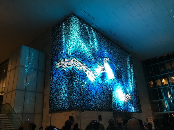 美國加利福尼亞舊金山密遜街室內表貼顯示屏