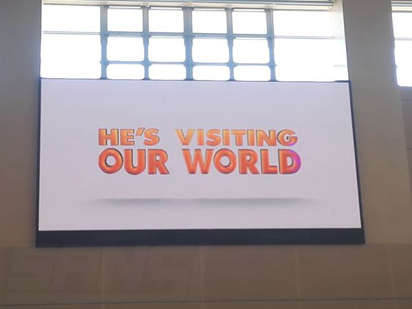 上海同濟大學led室內(nèi)全彩屏