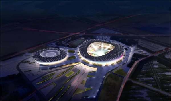 青島市民健身中心場館:圖片來源網絡