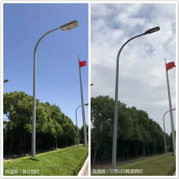 上海浦東國際機(jī)場路燈