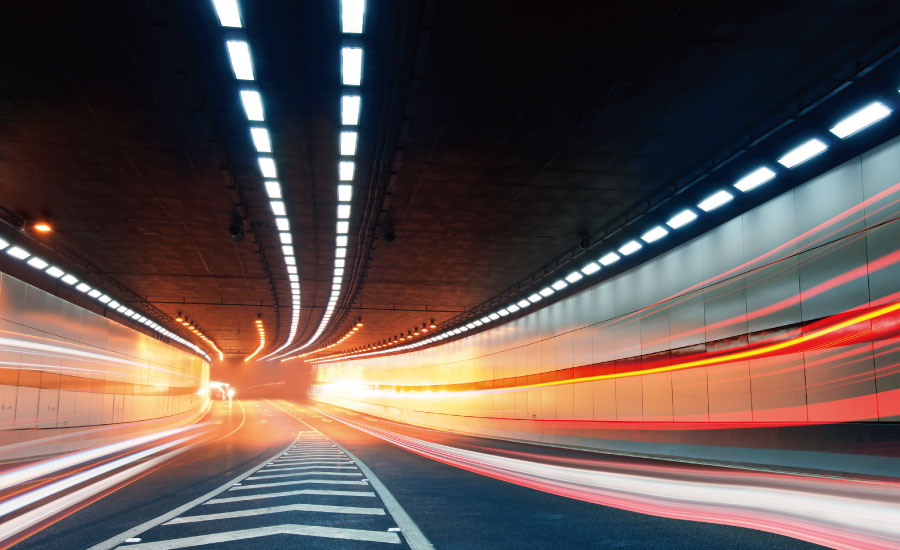 反射式LED隧道燈 全光譜,隧道燈,實測,護眼效果,提升