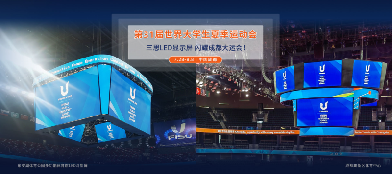 場外,三思LED交通顯示,大運(yùn)會,“保駕”