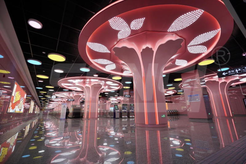 三思LED,地鐵照明,以智慧之光,重塑城市,出行體驗(yàn)