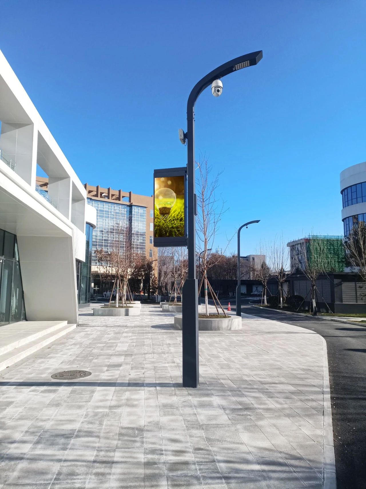 三思助力,產業園,打造,智慧園區,管理,智慧路燈,智慧燈桿,智慧系統