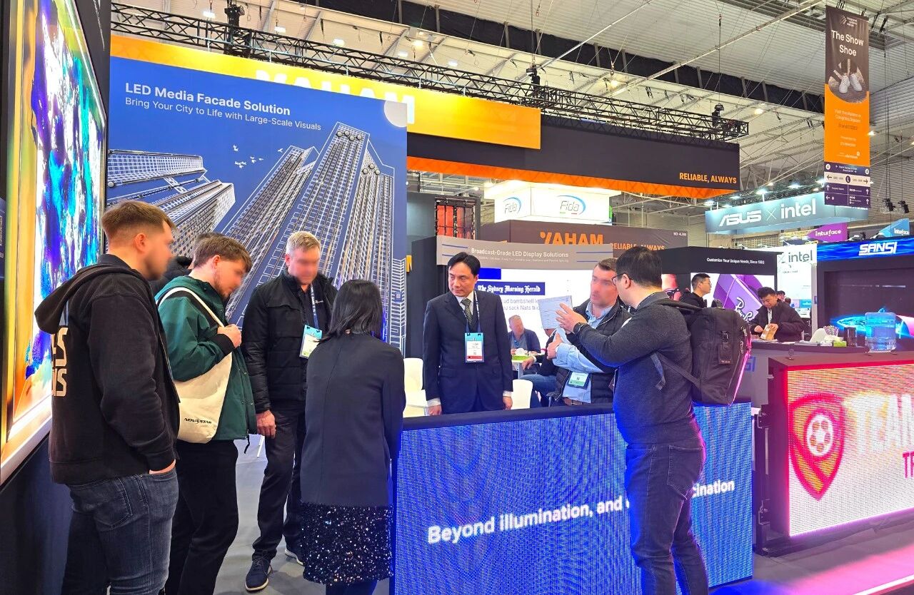 上海三思,閃耀ISE2026,全場景,LED顯示解決方案,引領行業新趨勢